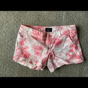 AE denim shorts